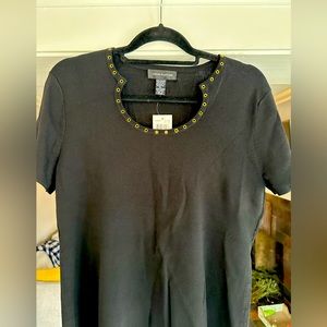 Trendy 90s Black Top